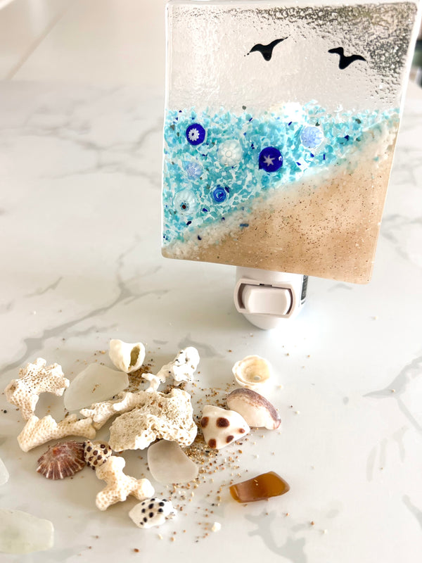 Beach Glass Night Light