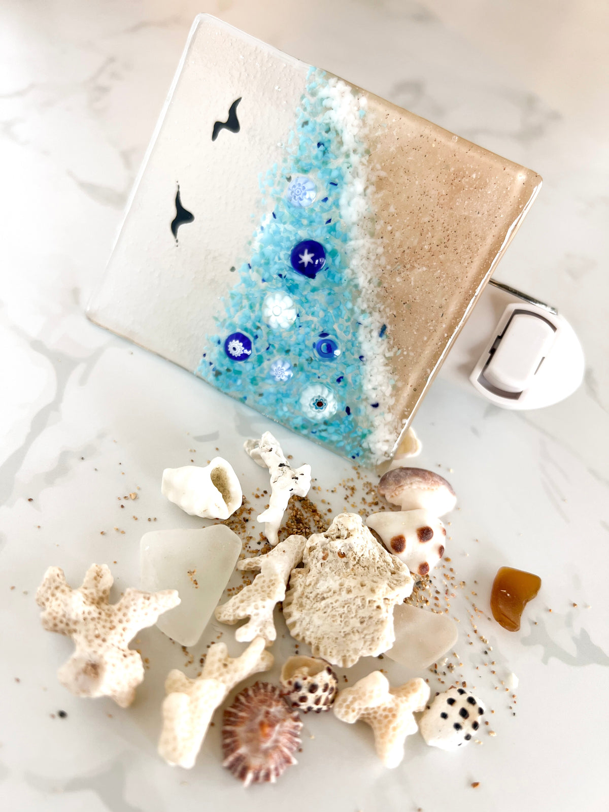 Beach Glass Night Light