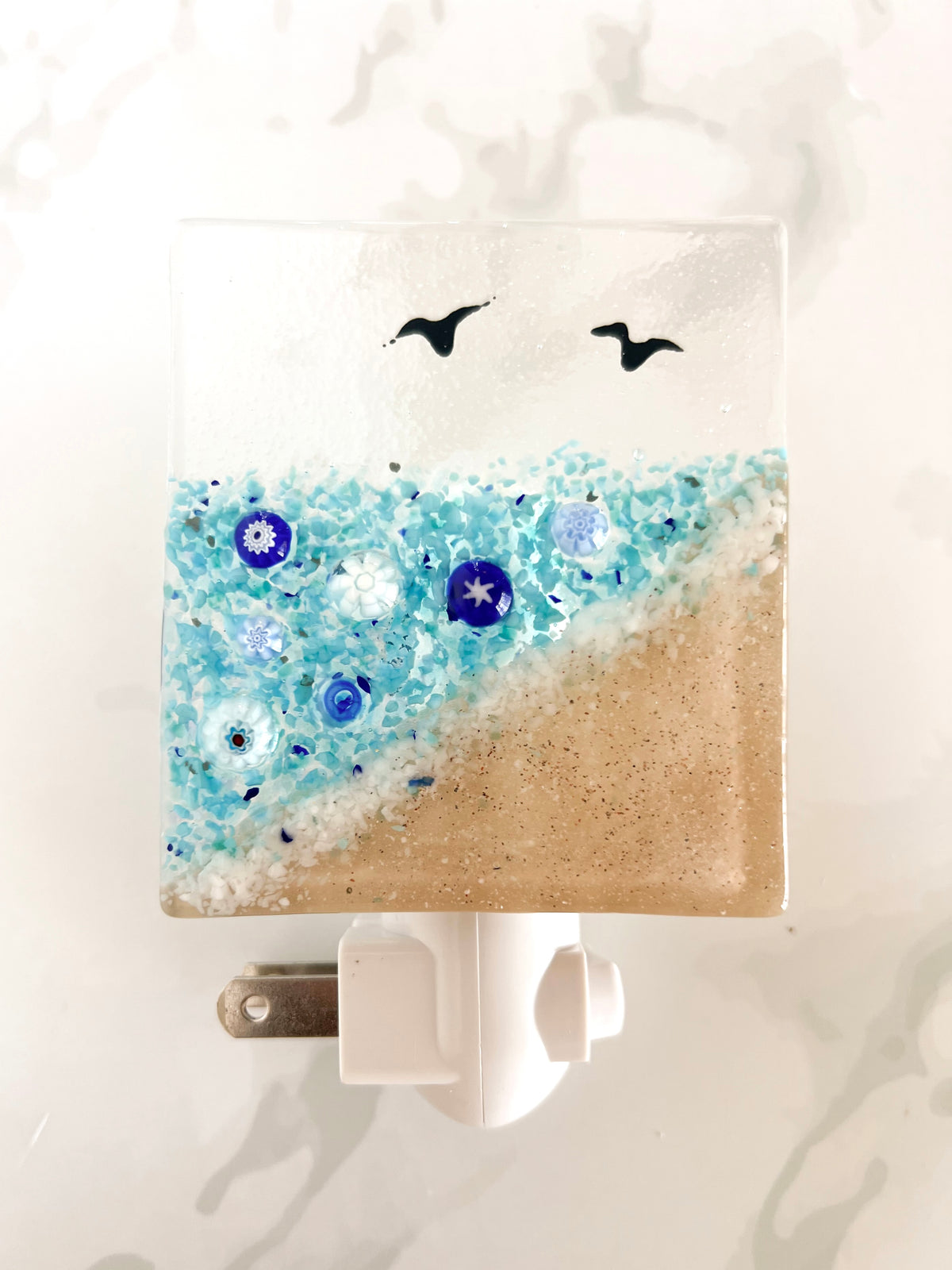 Beach Glass Night Light